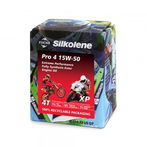 Silkolene Pro 4 Fully Synthetic 15W/50 Engine Oil - 4 Litres